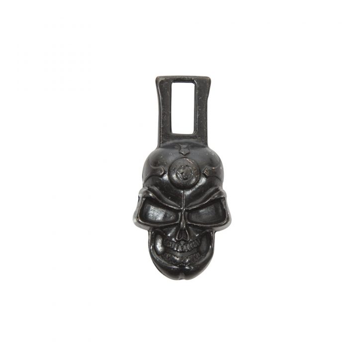 A-17306  CALAVERA TIRADOR CREMALLERAS OXIDO MILITAR **MILLAR