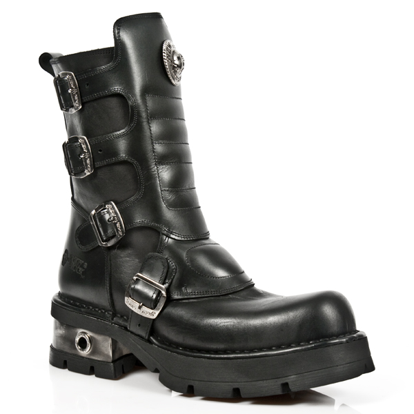 Bottines Noir New Rock M 1471 R3