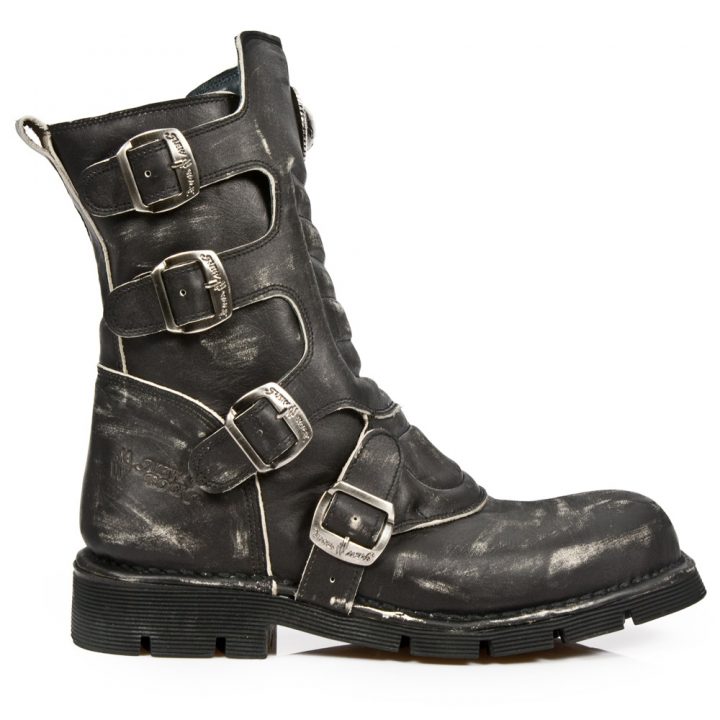 Bottines Noir New Rock M-1471-R40
