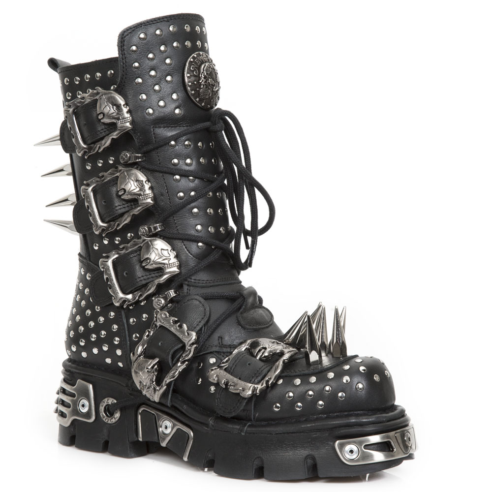 Bottes Noir New Rock M1535S1 New Rock Paris