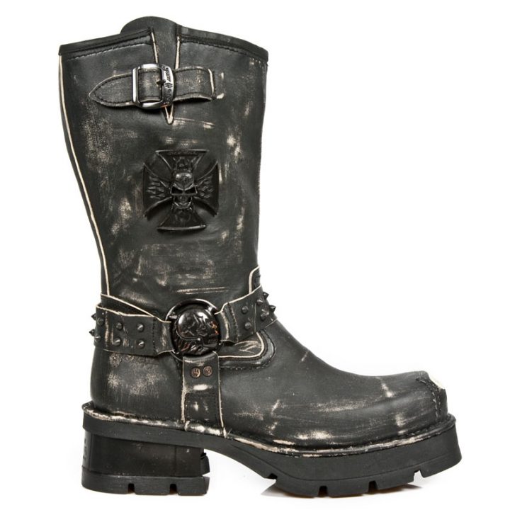 Bottes Noir New Rock M-1612MTL-S1 – Image 2