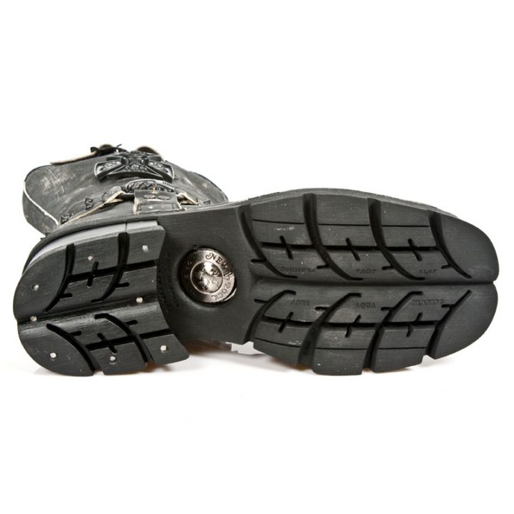 Bottes Noir New Rock M-1612MTL-S1 – Image 7
