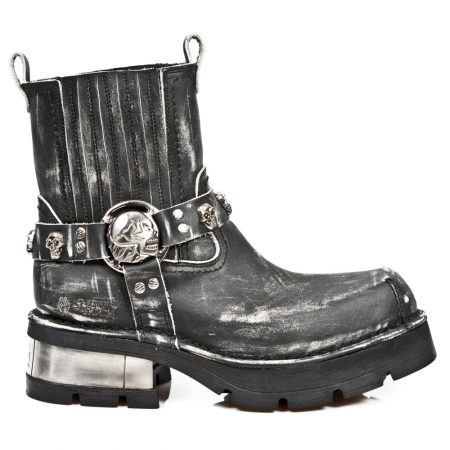 Bottines Noir New Rock M-1621-R2