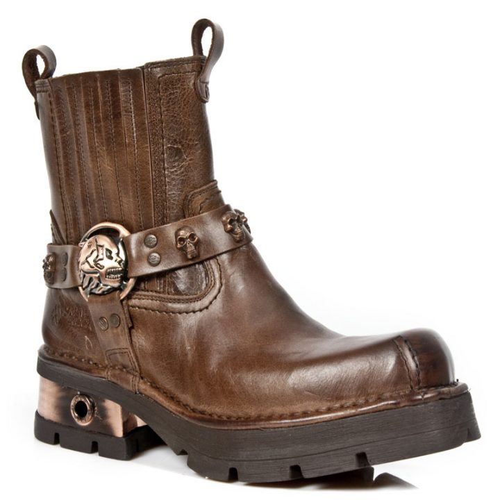 Bottines Marron New Rock M-1621-S2 – Image 3