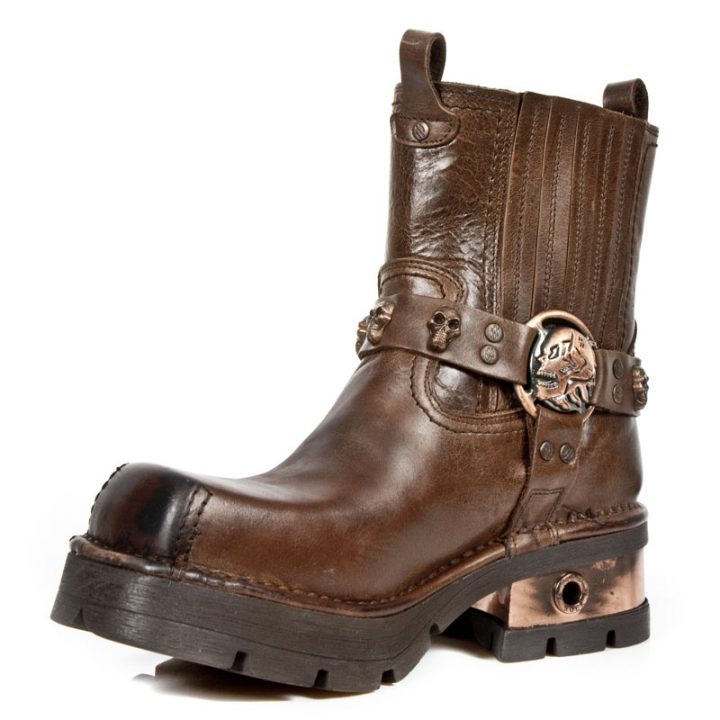 Bottines Marron New Rock M-1621-S2 – Image 5