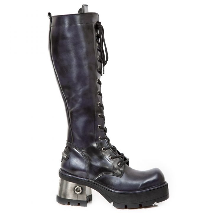 'Bottes hautes' Lilas New Rock M-236-R3