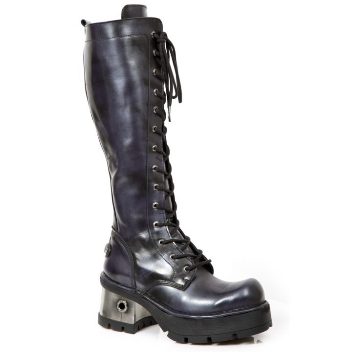'Bottes hautes' Lilas New Rock M-236-R3 – Image 3