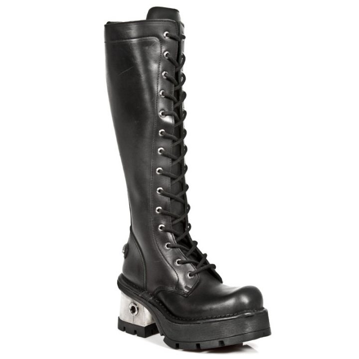 'Bottes hautes' Noir New Rock M-236-S1 – Image 3