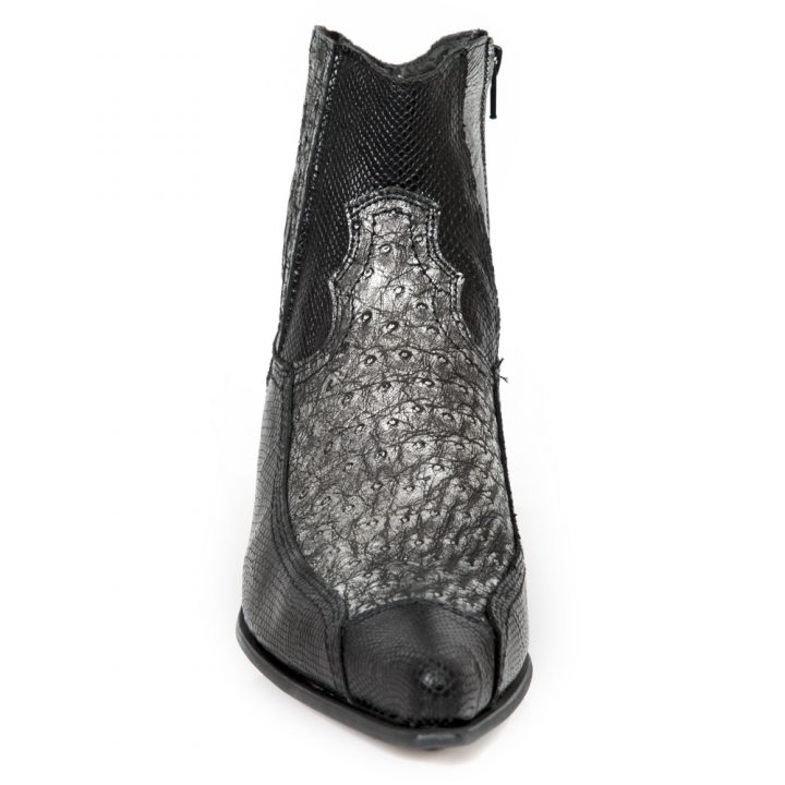 Bottines Acier, Noir New Rock M-2554-S1 – Image 3