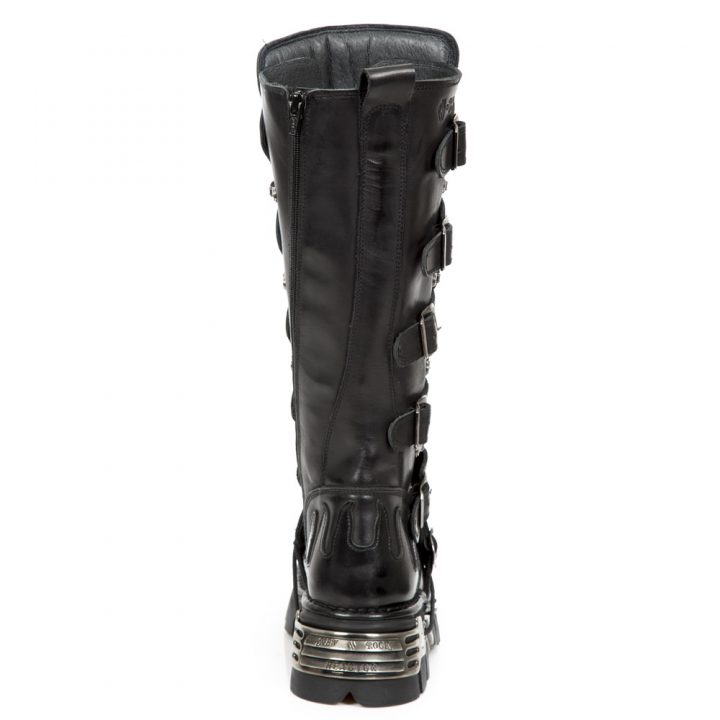 'Bottes hautes' Noir New Rock M-308-R70 – Image 6