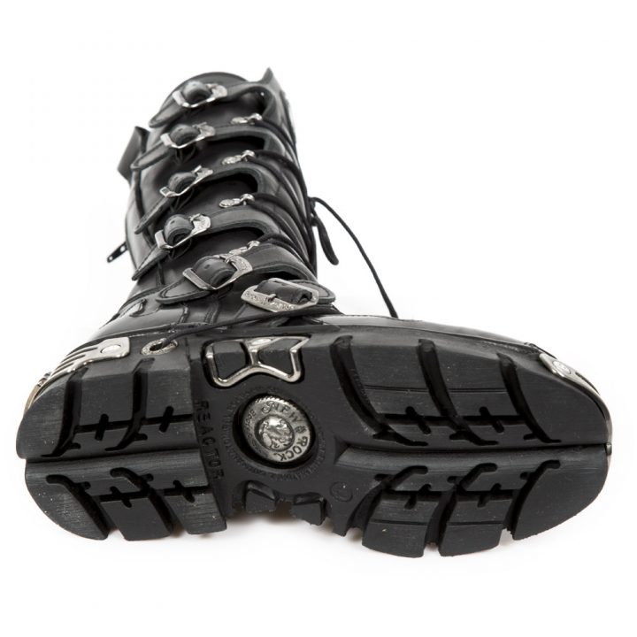 'Bottes hautes' Noir New Rock M-308-R70 – Image 7
