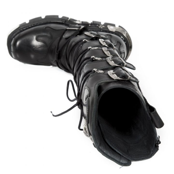 'Bottes hautes' Noir New Rock M-308-R70 – Image 8
