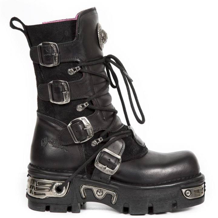 Bottes Noir New Rock M-373-RZ74 – Image 2