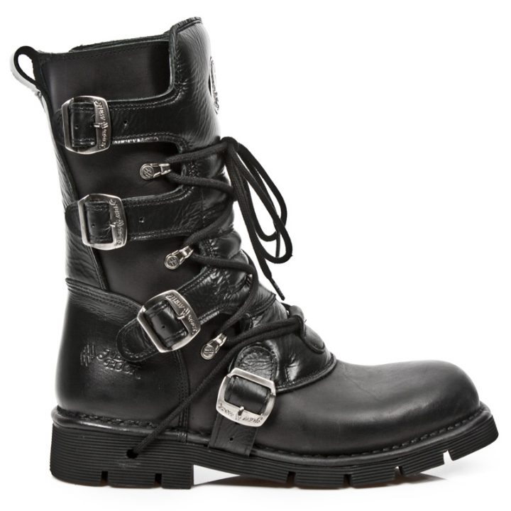 Bottes Noir New Rock M-373HERITAGE