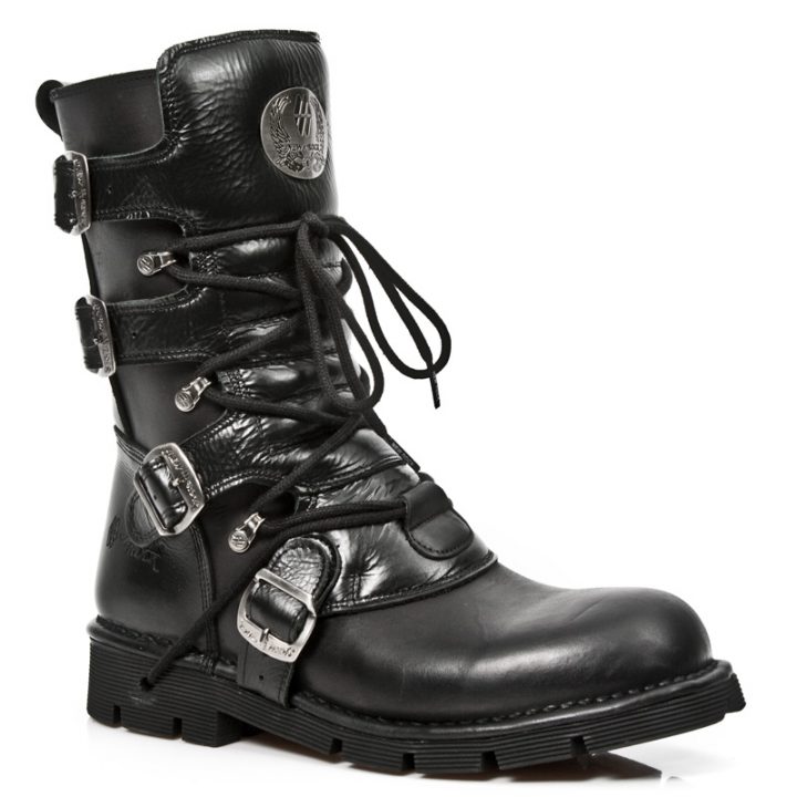 Bottes Noir New Rock M-373HERITAGE – Image 3