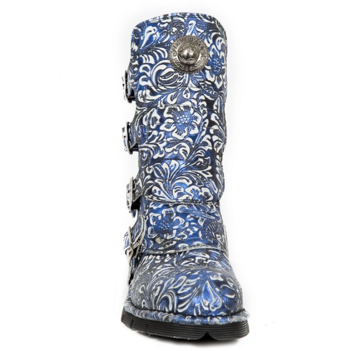 Bottes Bleu New Rock M-373X-S13 – Image 4