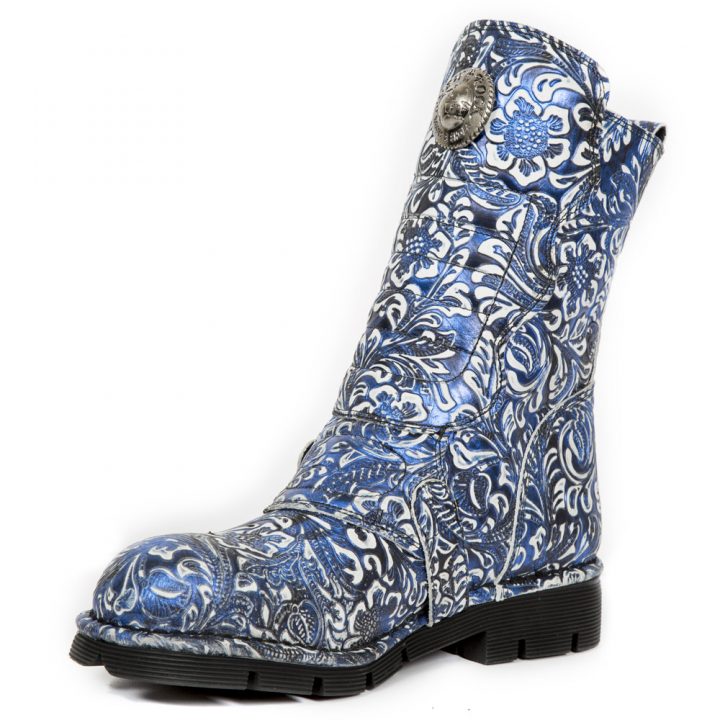 Bottes Bleu New Rock M-373X-S13 – Image 5