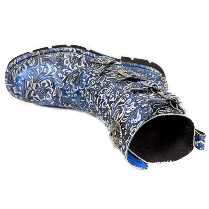 Bottes Bleu New Rock M-373X-S13 – Image 8