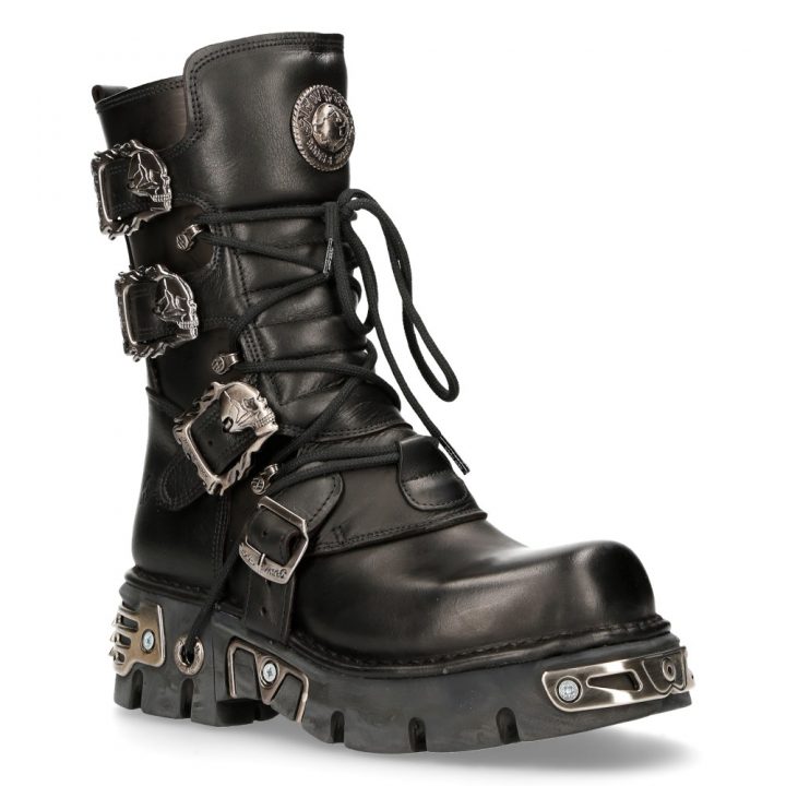 Bottes Noir New Rock M-391-S1 – Image 3