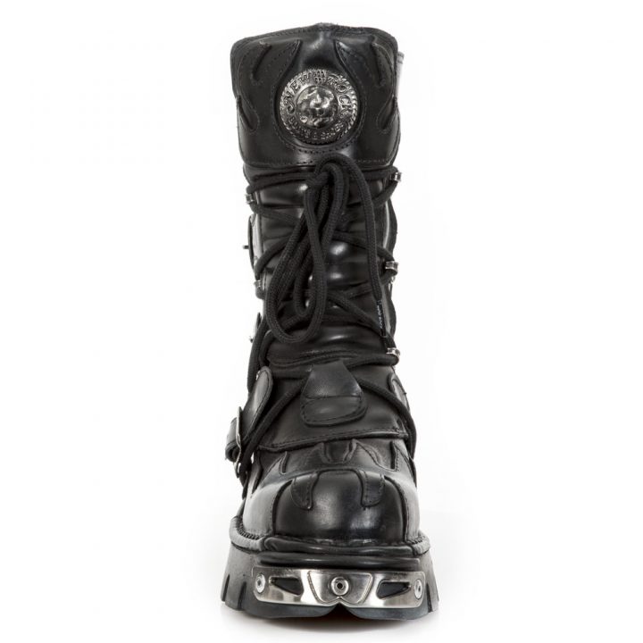 Bottes Acier, Noir New Rock M-591-R201 – Image 3