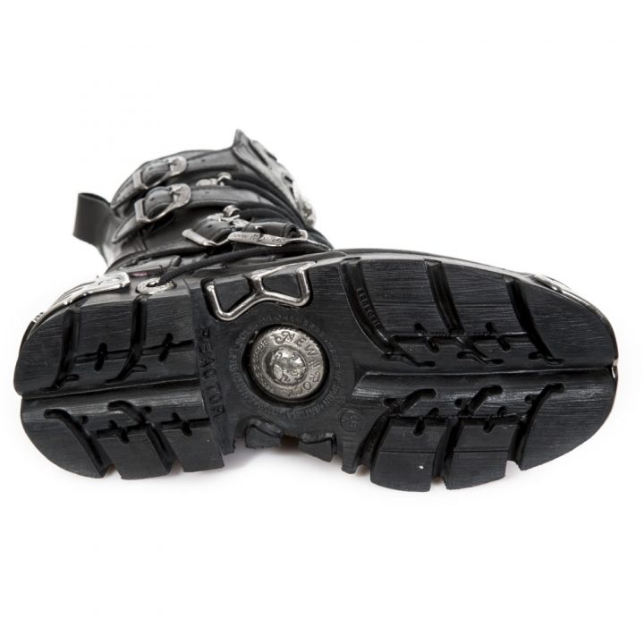 Bottes Acier, Noir New Rock M-591-R201 – Image 6