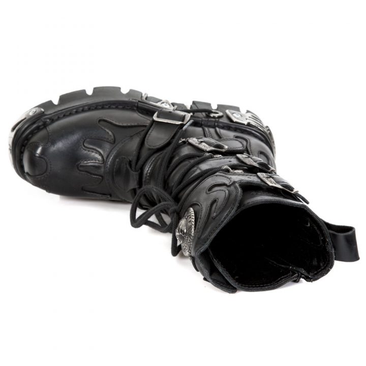 Bottes Acier, Noir New Rock M-591-R201 – Image 7