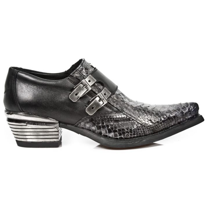 Chaussures Acier, Noir New Rock M-7934PT-S10