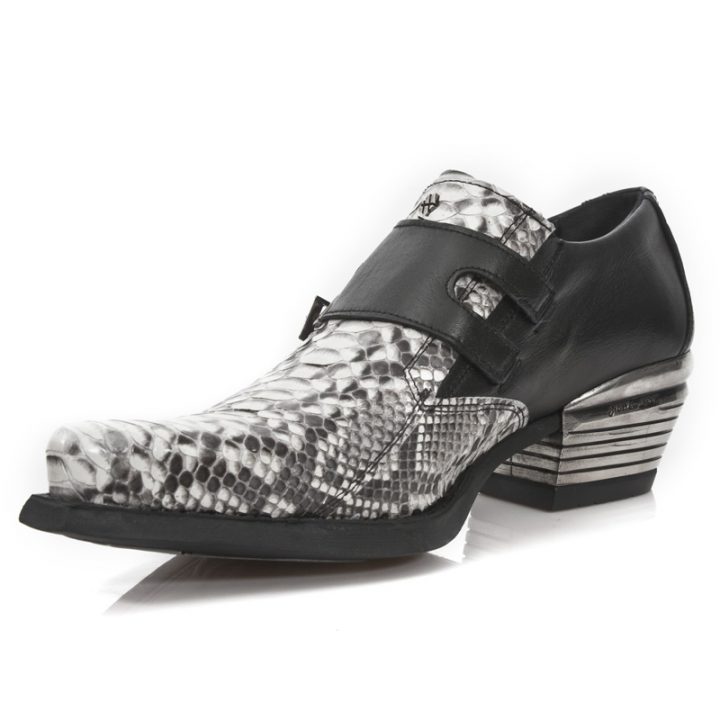 Chaussures Blanc, Noir New Rock M-7934PT-S14 – Image 5
