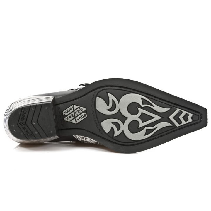 Chaussures Blanc, Noir New Rock M-7934PT-S14 – Image 7