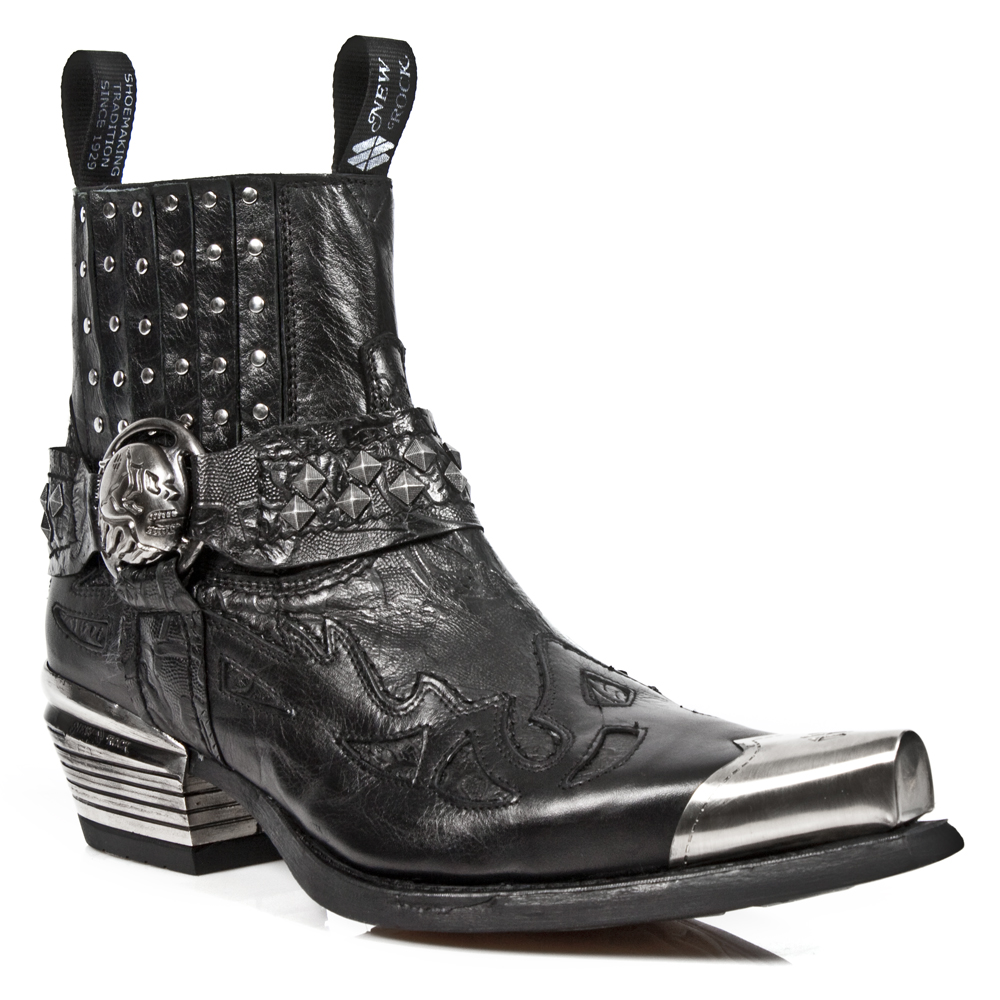 Bottines Noir New Rock M-7950P-S1 – Image 3