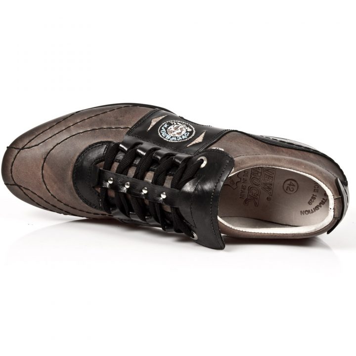 Chaussures Marron, Noir New Rock M-8403-R30 – Image 8