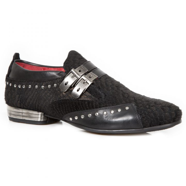 Chaussures Noir, Or New Rock M-8430-R2 – Image 2