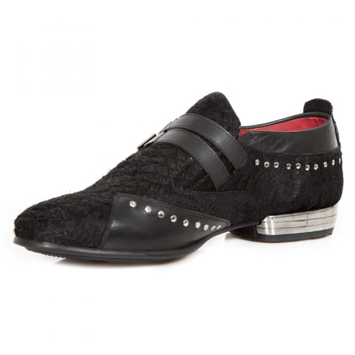 Chaussures Noir, Or New Rock M-8430-R2 – Image 4