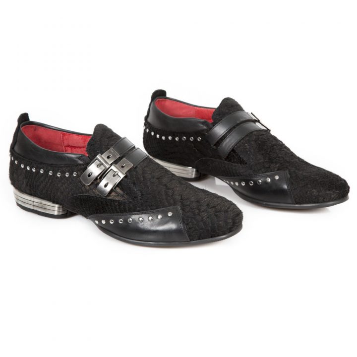 Chaussures Noir, Or New Rock M-8430-R2 – Image 8