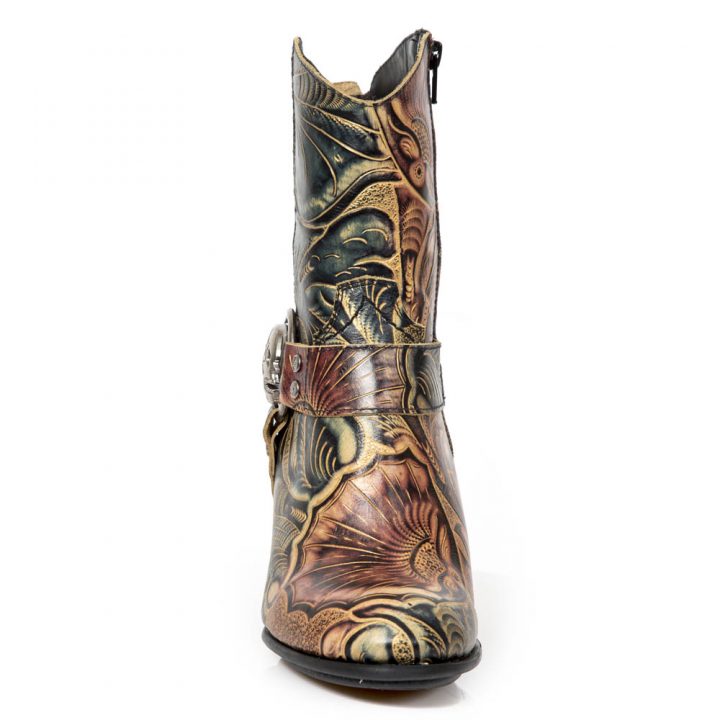 Bottines Marron New Rock M-BULL014-S1 – Image 4