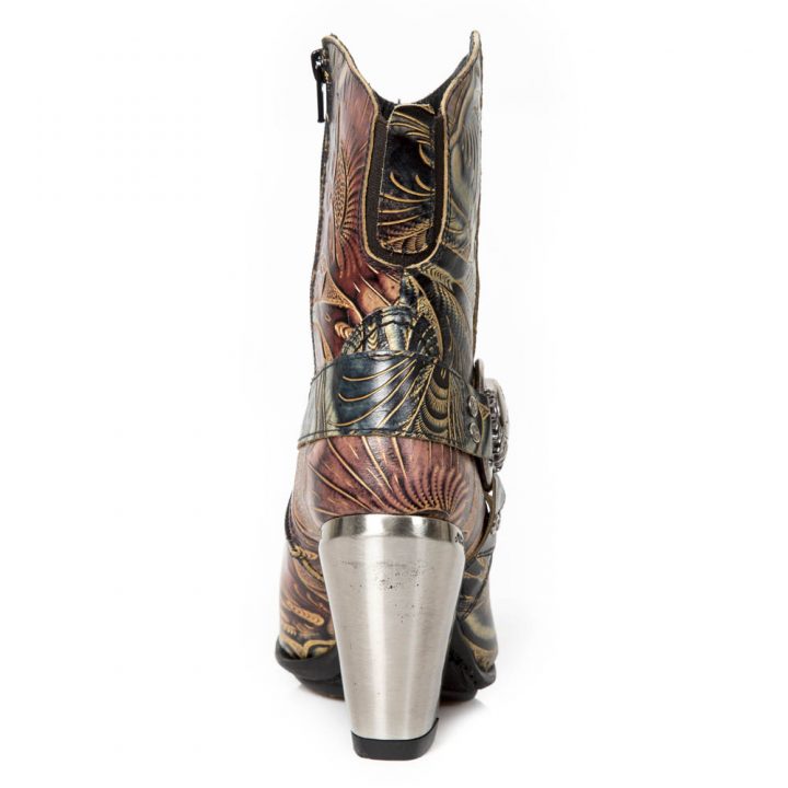 Bottines Marron New Rock M-BULL014-S1 – Image 6