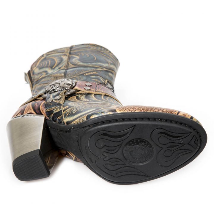 Bottines Marron New Rock M-BULL014-S1 – Image 7