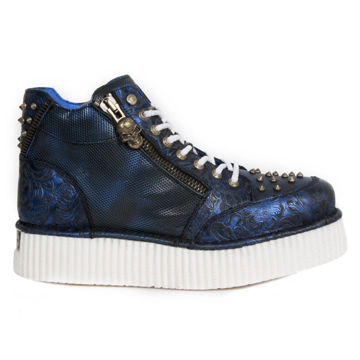 Bottines Bleu New Rock M-CRP002-S5 – Image 2