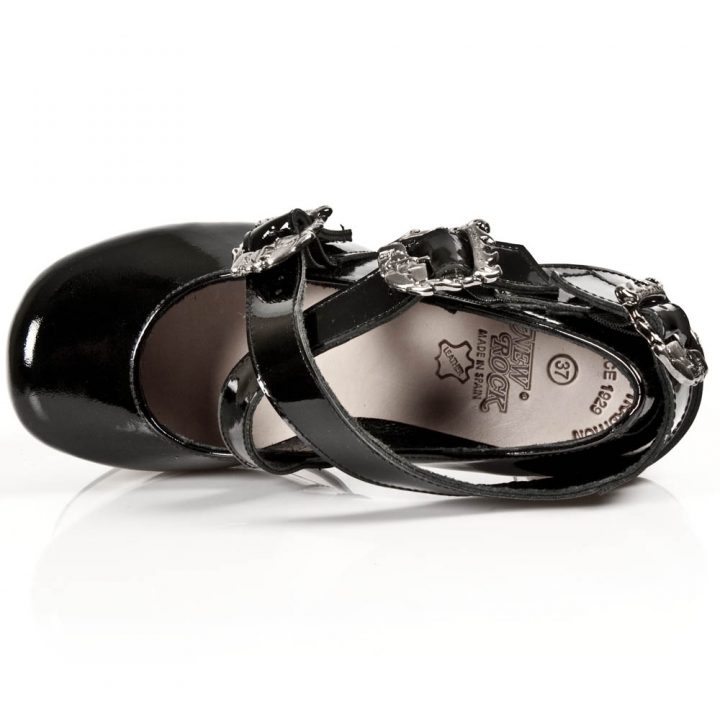 Chaussures Noir New Rock M-DK003-S10 – Image 8