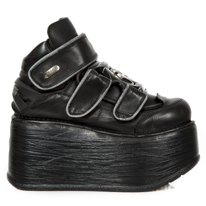 Chaussures Gris, Noir New Rock M-EP289-R2