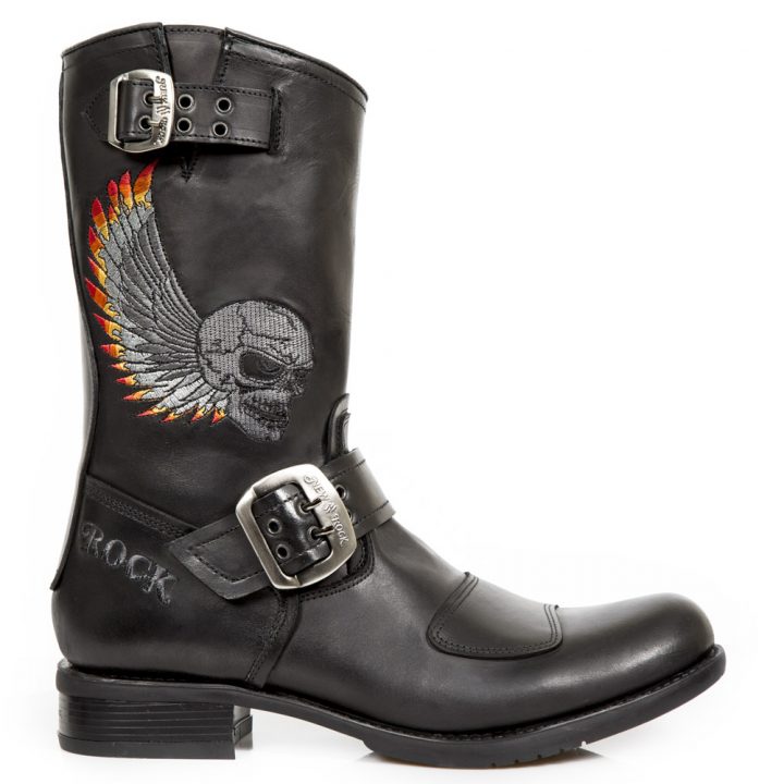 Bottes Noir New Rock M-GY32-S10