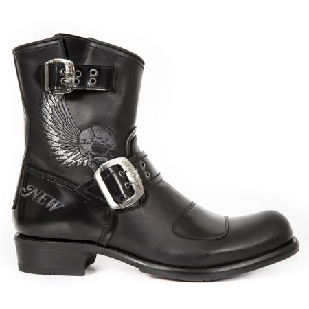 Bottines Noir New Rock M-GY33-R2