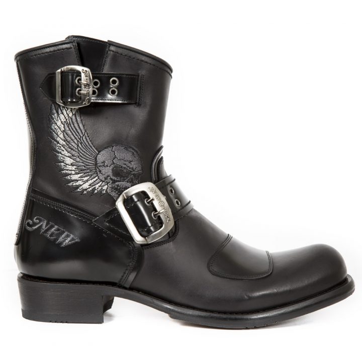 Bottines Noir New Rock M-GY33-R2 – Image 2