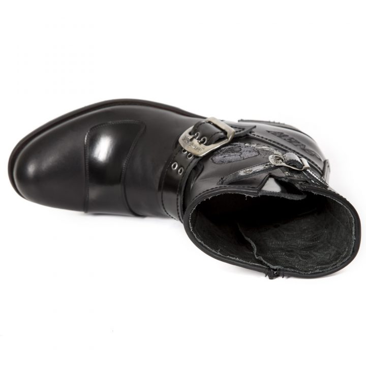 Bottines Noir New Rock M-GY33-R2 – Image 8