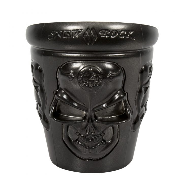 M.HEEL-SKULL-S2 OXIDO MILITAR SKULL HEEL (1 PAIR)
