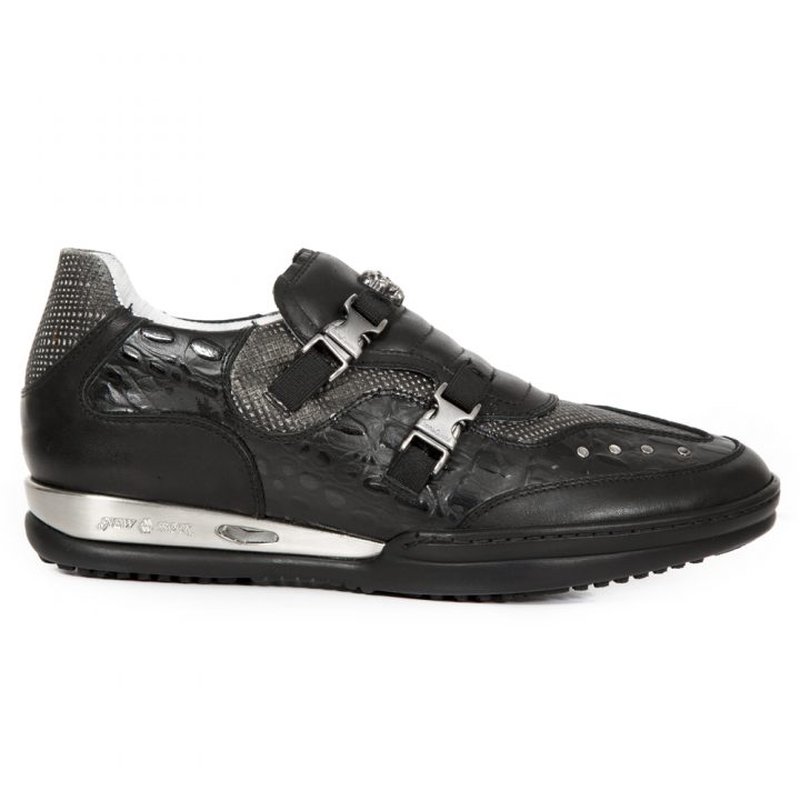 Chaussures Noir New Rock M-HY034-R3 – Image 2