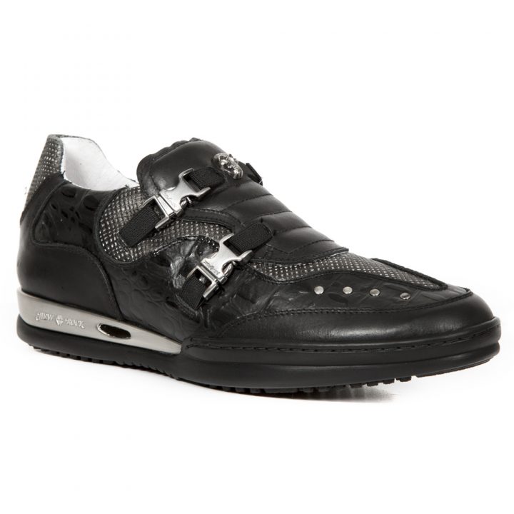 Chaussures Noir New Rock M-HY034-R3 – Image 3