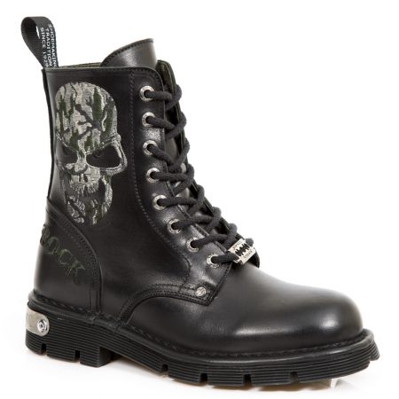 Bottines Noir New Rock M-MILI120-R5