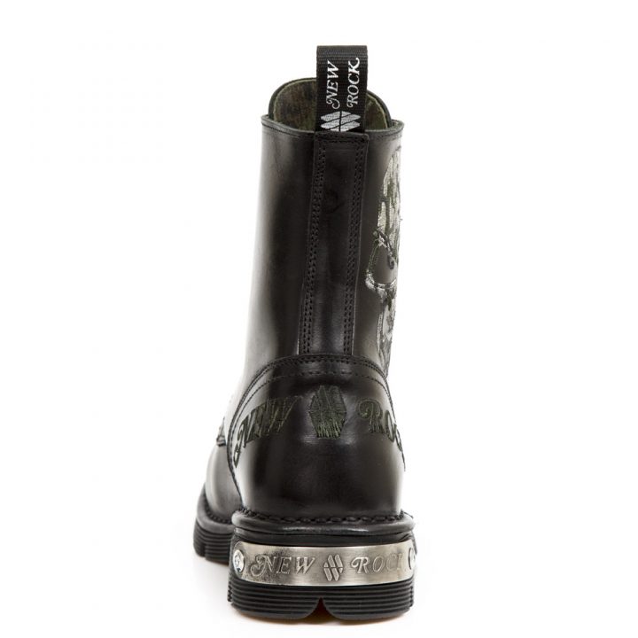 Bottines Noir New Rock M-MILI120-R5 – Image 6