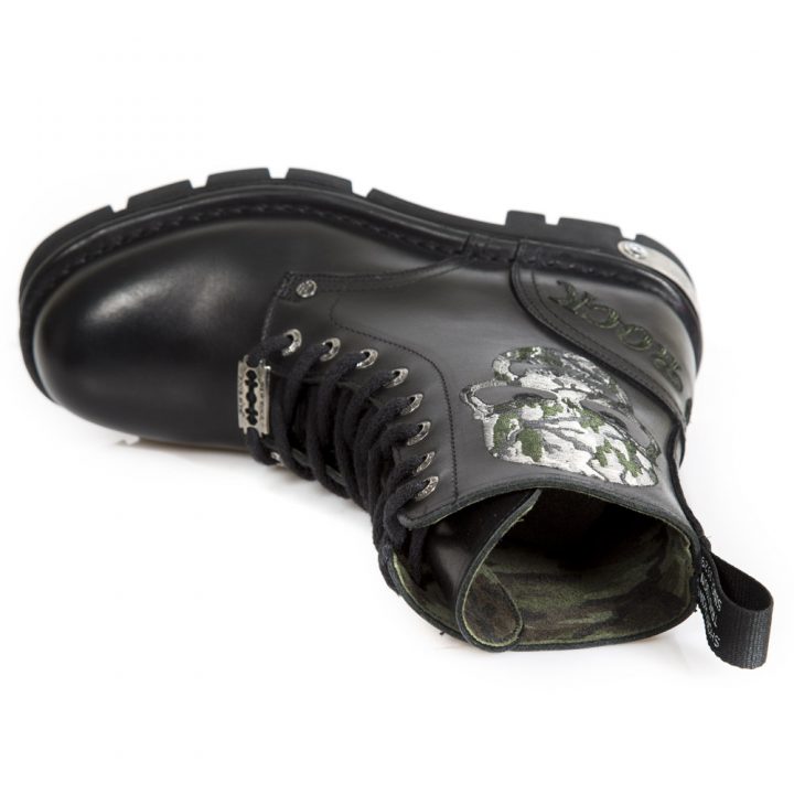 Bottines Noir New Rock M-MILI120-R5 – Image 8